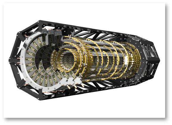 Visualisation of the Pixel Detector, part of the ATLAS inner detector