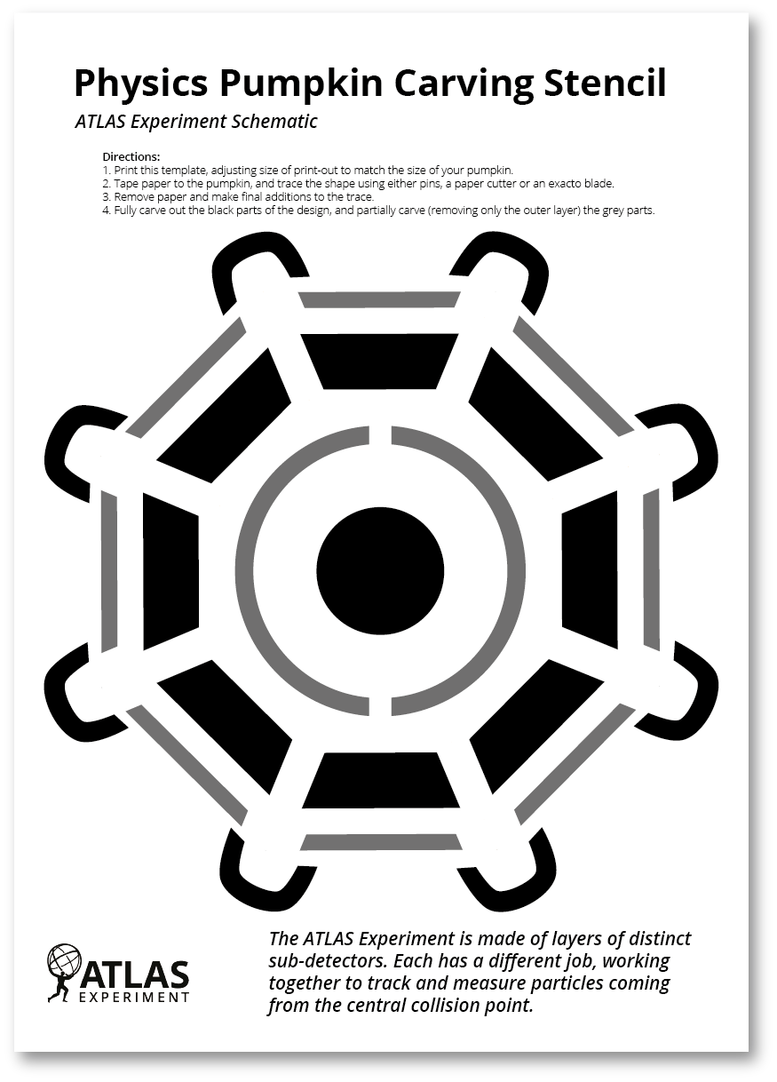 ATLAS schematic halloween stencil 